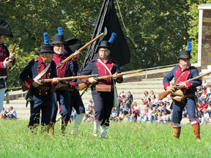 X Festa Reviu els Setges Napoleònics de Girona. Recreació d'una batalla napoleònica a les Ribes del Ter