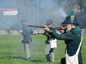 X Festa Reviu els Setges Napoleònics de Girona. Recreació d'una batalla napoleònica a les Ribes del Ter