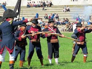 X Festa Reviu els Setges Napoleònics de Girona. Recreació d'una batalla napoleònica a les Ribes del Ter