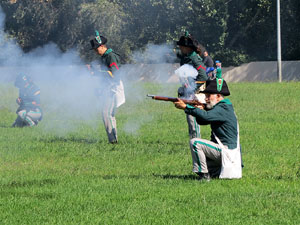 X Festa Reviu els Setges Napoleònics de Girona. Recreació d'una batalla napoleònica a les Ribes del Ter