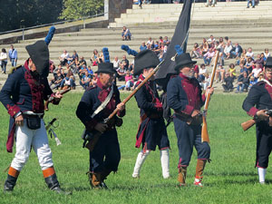 X Festa Reviu els Setges Napoleònics de Girona. Recreació d'una batalla napoleònica a les Ribes del Ter