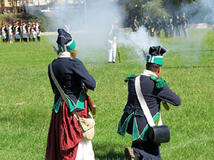 X Festa Reviu els Setges Napole&ograve;nics de Girona. Recreaci&oacute; d'una batalla napole&ograve;nica a les Ribes del Ter