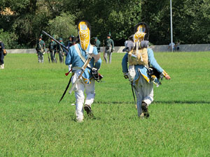 X Festa Reviu els Setges Napole&ograve;nics de Girona. Recreaci&oacute; d'una batalla napole&ograve;nica a les Ribes del Ter