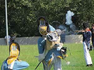 X Festa Reviu els Setges Napole&ograve;nics de Girona. Recreaci&oacute; d'una batalla napole&ograve;nica a les Ribes del Ter