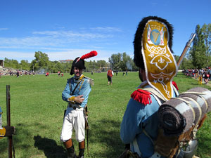 X Festa Reviu els Setges Napole&ograve;nics de Girona. Recreaci&oacute; d'una batalla napole&ograve;nica a les Ribes del Ter