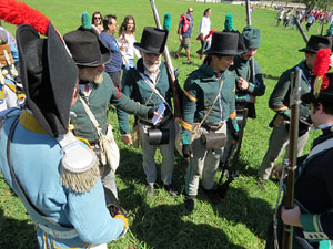X Festa Reviu els Setges Napole&ograve;nics de Girona. Cloenda de la festa napole&ograve;nica a les Ribes del Ter