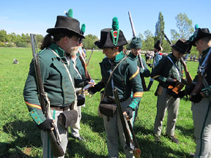 X Festa Reviu els Setges Napole&ograve;nics de Girona. Cloenda de la festa napole&ograve;nica a les Ribes del Ter