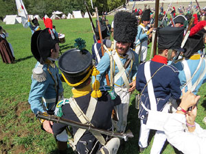 X Festa Reviu els Setges Napole&ograve;nics de Girona. Cloenda de la festa napole&ograve;nica a les Ribes del Ter