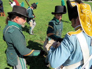 X Festa Reviu els Setges Napole&ograve;nics de Girona. Cloenda de la festa napole&ograve;nica a les Ribes del Ter