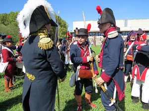 X Festa Reviu els Setges Napole&ograve;nics de Girona. Cloenda de la festa napole&ograve;nica a les Ribes del Ter