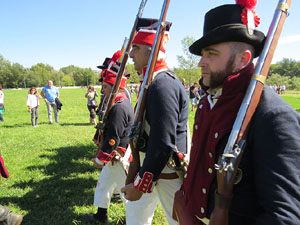 X Festa Reviu els Setges Napole&ograve;nics de Girona. Cloenda de la festa napole&ograve;nica a les Ribes del Ter