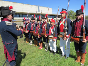 X Festa Reviu els Setges Napole&ograve;nics de Girona. Cloenda de la festa napole&ograve;nica a les Ribes del Ter