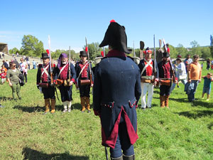 X Festa Reviu els Setges Napole&ograve;nics de Girona. Cloenda de la festa napole&ograve;nica a les Ribes del Ter