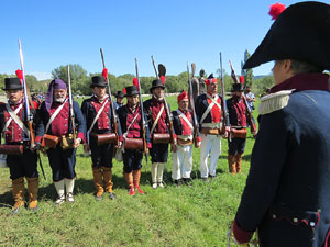 X Festa Reviu els Setges Napole&ograve;nics de Girona. Cloenda de la festa napole&ograve;nica a les Ribes del Ter