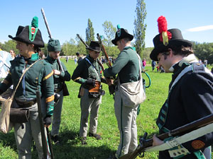X Festa Reviu els Setges Napole&ograve;nics de Girona. Cloenda de la festa napole&ograve;nica a les Ribes del Ter
