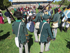 X Festa Reviu els Setges Napole&ograve;nics de Girona. Cloenda de la festa napole&ograve;nica a les Ribes del Ter