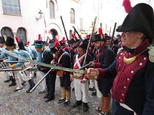 X Festa Reviu els Setges Napoleònics de Girona. Combat a la plaça dels Lledoners