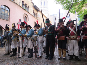 X Festa Reviu els Setges Napoleònics de Girona. Combat a la plaça dels Lledoners