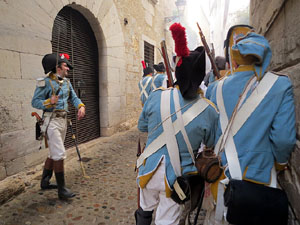 X Festa Reviu els Setges Napoleònics de Girona. Combat a la plaça dels Lledoners
