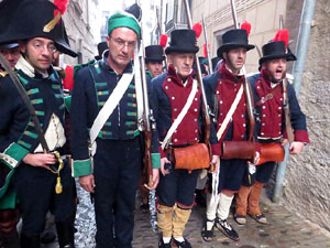 X Festa Reviu els Setges Napoleònics de Girona. Combat a la plaça dels Lledoners