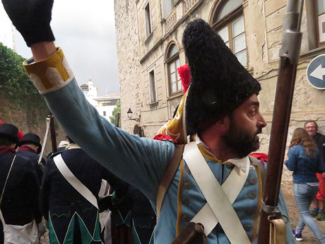X Festa Reviu els Setges Napoleònics de Girona. Combat a la plaça dels Lledoners