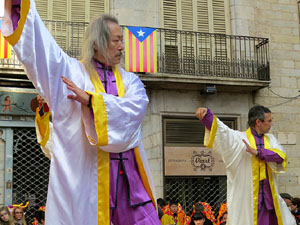 Celebraci&oacute; de l'any nou xin&egrave;s, el 4716, any del Gos, a Girona