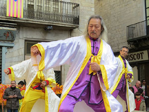 Celebraci&oacute; de l'any nou xin&egrave;s, el 4716, any del Gos, a Girona