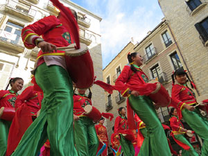 Celebraci&oacute; de l'any nou xin&egrave;s, el 4716, any del Gos, a Girona