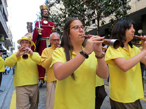 Festes de Primavera de Girona 2018. Cercavila amb el Tarl&agrave;