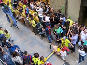 Festes de Primavera de Girona 2018. Penjada del Tarl&agrave;