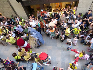 Festes de Primavera de Girona 2018. Penjada del Tarl&agrave;