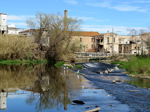 L'itinerari del Ter. Ruta seguint el curs del riu Ter del Pont Major al pont de l'Aigua
