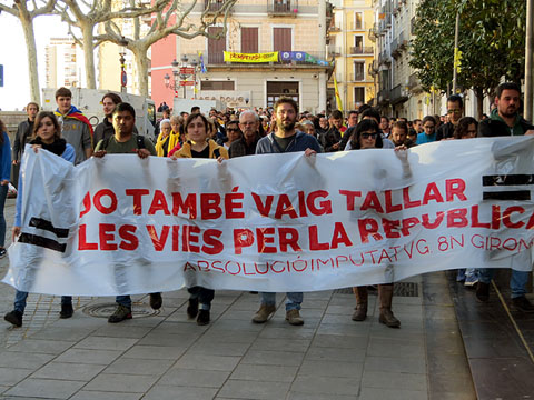Cap&ccedil;alera de la manifestaci&oacute;