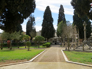 El cementiri parroquial del Pont Major