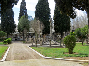 El cementiri parroquial del Pont Major