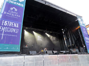 Festival Strenes 2018. Concert de Pupil&middot;les a la pla&ccedil;a Catalunya