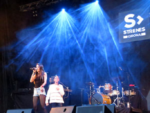 Festival Strenes 2018. Concert de Pupil&middot;les a la pla&ccedil;a Catalunya