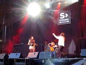 Festival Strenes 2018. Concert de Pupil&middot;les a la pla&ccedil;a Catalunya