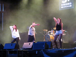 Festival Strenes 2018. Concert de Pupil&middot;les a la pla&ccedil;a Catalunya