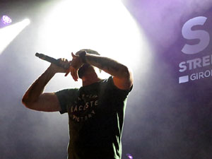 Festival Strenes 2018. Concert de Valtonyc a la pla&ccedil;a Catalunya