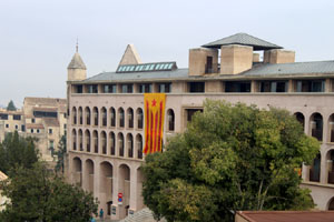 Concentració per la llibertat dels presos polítics a la plaça del Vi