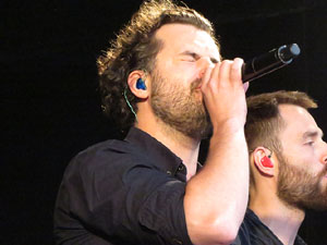 Festival A Capella 2018. Actuaci&oacute; d'Audiofeel a la pla&ccedil;a de la Independ&egrave;ncia