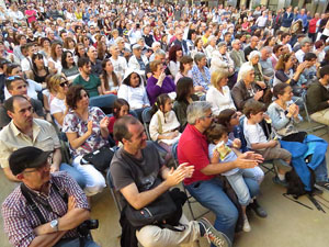 Festival A Capella 2018. Actuaci&oacute; de Beatbox Collective a la pla&ccedil;a de la Independ&egrave;ncia