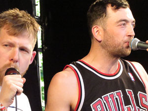 Festival A Capella 2018. Actuaci&oacute; de Beatbox Collective a la pla&ccedil;a de la Independ&egrave;ncia