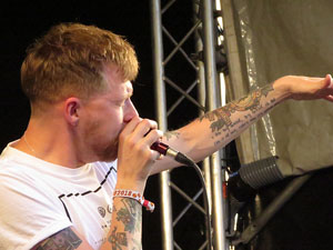 Festival A Capella 2018. Actuaci&oacute; de Beatbox Collective a la pla&ccedil;a de la Independ&egrave;ncia