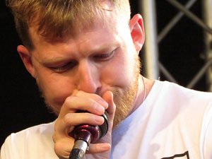 Festival A Capella 2018. Actuaci&oacute; de Beatbox Collective a la pla&ccedil;a de la Independ&egrave;ncia