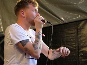 Festival A Capella 2018. Actuaci&oacute; de Beatbox Collective a la pla&ccedil;a de la Independ&egrave;ncia