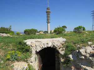 El fort dels Caputxins, a les Pedreres