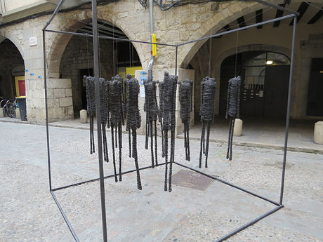 Inund'ART 2018. Instal·lació Xarxa Social, de DS León