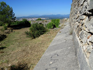 El castell de Montjuïc de Girona